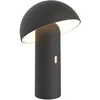 Image de Lumisky Lampe de table sans fil tête orientable LED blanc chaud TOD BLACK H28cm