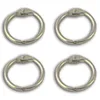 Image de Toga QC02 Anneaux de Reliure Métal Argent 3 x 3 x 0,2 cm