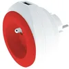 Image de Prise BEWATT avec chargeur USB réversible (rouge) - Watt and Co