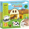 Image de Créa Lign - Coffret Loisir Créatif - Personnages à Tamponner - Ma Petite Ferme - Dès 3 Ans - CL105