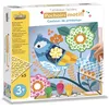 Image de Créa Lign - Coffret Loisirs Créatifs - Pochoirs Motifs - Couleurs de Printemps, MULTICOULEUR
