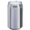 Image de Poubelle de cuisine automatique 30L CAN en acier INOX forme canette avec seau