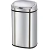 Image de KITCHEN MOVE Poubelle de cuisine automatique 58L MAJESTIC grande capacité en acier INOX avec cerclage