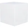 Image de Cube lumineux tabouret sans fil LED multicolore dimmable CARRY 40cm avec télécommande et socle à induction
