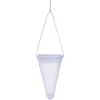Image de Lumisky HANG CREAMY W34 Balise Suspendue Lumineuse Solaire Froid LED Plastique/Acier Inoxydable 1 W Blanc 10 x 10 x 34 cm
