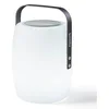Image de Lumisky Lampe enceinte bluetooth sans fil poignée aluminium LED blanc/multicolore dimmable LUCY PLAY H31cm avec télécommande