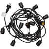 Image de Guirlande lumineuse extérieure 6m avec 10 ampoules LED filament E27 blanc chaud MAFY LIGHT