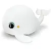 Image de Pabobo - Veilleuse - Baleine Shakies - Peluche - Doudou - Enfant & Bébé - Lumière douce - Portable - Secouer pour allumer - Minuteur - Lavable - Piles incluses - Dès la naissance 0+ - Blanc