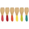 Image de Pebbly NBA021 Set de 6 spatules à raclette-Multico, Multicolore, 13 cm