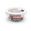 Image de Pebbly - Boite de conservation en verre ronde - 950 ml - Pour Cuire, Conserver, Transporter et Réchauffer - 100% Hermétique - idéal lunchbox