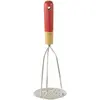 Image de PEBBLY - Presse-Purée en Bambou et Inox - 30 cm