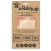 Image de PEBBLY - Set de 3 Feuilles d'Emballage Alimentaire à la Cire d'Abeille