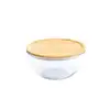 Image de Bol à mixer rond couvercle bambou 1.6L Pebbly