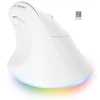 Image de Ergonomic Mouse right handed-Wireless Rechargeable-RGB-White