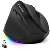 Image de Bluestork - Souris sans Fil Ergonomique et Verticale pour gauchers, Bluetooth ou récepteur USB, 800-2400 DPI, 6 Boutons, LED RGB, Prévention Syndrome de la Souris - PC/Mac/IPAD/Tablette - GAUCHERS
