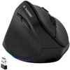 Image de BLUESTORK Souris Ergonominque pour Gaucher Sans Fil Rechargeable 4800DPI RGB - Souris Gaming et Bureau