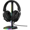 Image de The G-Lab K-Stand Néon RGB   Support Casque Gamer avec Éclairage LED - Porte Casque Rétroéclairé avec Bouton on/Off et Sélection de Couleur - Cadeau Gaming idéal