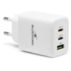 Image de 65W PD charger-With cable-USB-C/USB-A ports - White