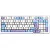 Image de The G-Lab KEYZ Elite 400 WB - Clavier Gamer sans Fil Tri Mode 2.4 Ghz/Bluetooth/Filaire - Clavier Mécanique Hot Swap, Switch Pré-lubrifié, Gasket 5 Couches, RGB+Macro - AZERTY FR - Windows/Mac