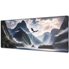 Image de THE G-LAB Tapis de Souris Gaming XXL Dragon - Surface de Contrôle, Base Antidérapante, 900x400 mm, Bords Cousus