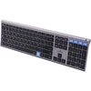 Image de BLUESTORK Clavier sans fil AZERTY français - Clavier compact Bluetooth 5.0 & 2,4 GHz, touches à ciseaux, rechargeable USB-C, Noir