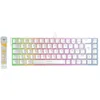 Image de The G-Lab - Keyz Titanium HE White - Clavier Gamer 65% Switch Magnétique Hot Swap