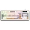 Image de The G-Lab   Keyz Caesium EX 3C   Clavier Gamer Filaire AZERTY 98%   Membrane Réactive et Silencieuse, Anti-Ghosting 26 Touches, Rétroéclairage Rainbow, Molette de Volume   Clavier Gaming PC/Consoles