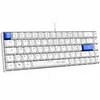 Image de The G-Lab Keyz Hydrogen - Clavier Gamer Semi-mécanique 60% AZERTY FR