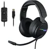 Image de The G-Lab Korp Thallium Casque Gaming USB Son 7.1 Digital Surround & Kult Nitrogen Core Souris Gamer Filaire - Capteur Optique Avago 10 000 DPI, RGB, Poids Ajustable, 11 Boutons Programmables