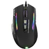 Image de The G-Lab Kult NITROGEN Atom Souris Gamer Filaire Haute Précision - Capteur Optique 4800 DPI, RGB, 9 Boutons Programmables - Compatible PC/PS4/PS5/Xbox One & X - Noire & Pad   Tapis de Souris