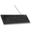 Image de Bluestork - Clavier Filaire USB - KB-Media-Off/FR - Clavier azerty avec 15 Touches Multimédias, Connexion Facile, Design Léger et Robuste - Ergonomique, Silencieux - PC Windows et Linux -