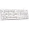 Image de Bluestork - KB Media Office - Clavier Blanc Filaire USB avec 15 Touches Multimédias, Connexion Facile, Design Léger et Robuste - Clavier AZERTY, Ergonomique, Silencieux - PC Windows et Linux