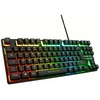 Image de THE G-LAB Keyz Caesium TKL Clavier Gaming à Membrane Filaire RGB, TKL - AZERTY - Noir