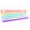 Image de The G-Lab Keyz Mercury Clavier Gaming mécanique filaire TKL - AZERTY - Blanc