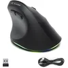 Image de Bluestork - Souris sans Fil Ergonomique, Connexion 2.4 Ghz + Bluetooth, 800-2400 DPI, 6 Boutons, LED RGB - Souris Ergonomique Verticale, Prévention des douleurs - Droitier - PC, Mac, IPAD, Tablette