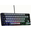 Image de The G-Lab Keyz Hydrogen Clavier Gaming semi-mécanique filaire TKL - AZERTY - Noir/Gris