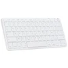 Image de Mini Rechargeable Bluetooth Keyboard for Mac - White
