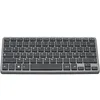Image de Bluestork - Clavier sans Fil Bluetooth, Mini Clavier Azerty Français, Léger et Silencieux, Connexion Bluetooth 90h D'autonomie, Rechargeable USB C, 14 Raccourcis Multimédias - Noir