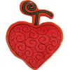 Image de Homadict - Coussin One Piece - Ope Ope - Accessoire Décoratif - Doux et Moelleux - Dimensions 40 X 40 cm - Licence Officielle