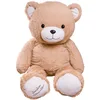 Image de Pioupiou et Merveilles Peluche Géante Fabrication Française XXL Gaston Ours Beige - 100 CM de Haut - Peluche Géante Toute Douce pour Enfant Made in France - 16605