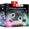 Image de Freaks and Geeks Manette Switch/PC Sans Fil Polychroma à LED transparente