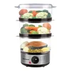 Image de Cuiseur vapeur compact 3 paniers 6 L TCV-364 Techwood
