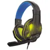 Image de Steelplay HP-47 - Casque Gaming Filaire. Son Stéréo. Micro Rotatif. Commandes de Contrôle. Prise Jack 3.5mm - pour PS4. Switch. Xbox One. PC. Mac. Ordinateur. Edition limitée Hack, LED intégrée Jaune