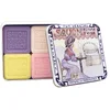 Image de La Savonnerie de Nyons - Coffret de 4 Savons (Lavande, Verveine,Fleur de Coton, Rose) Métropolitain 400 g unisex