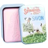 Image de La Savonnerie de Nyons - Savon 200g Rose et Boîte Métal Jack Russel Gel douche unisex