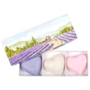 Image de La Savonnerie de Nyons - Coffret de 3 Savons Coeur 50g (Lavande, Fleur de Coton, Rose) 150 g unisex
