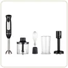 Image de LITTLE BALANCE 8518 Kit Mixeur Speed Inox 600 Plus, Kit mixeur 4 en 1, Hachoir, Fouet, Presse-purée, Mixeur plongeant, Verre doseur, 600 W, Inox