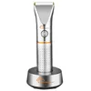 Image de LITTLE BALANCE 8898 Power Titanium, Tondeuse Cheveux Homme, Autonomie 1h50, Utilisation avec ou sans fil, Charge USB, Lames détachables, 4 guides de coupe + molette d'ajustement 5 réglages, Argent