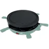 Image de LITTLE BALANCE 8948 Cheese & Fun, Raclette Grill, 2 en 1, Jusqu'à 6 personnes, Sans PFAS, 800 W, Sapin