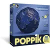 Image de POPPIK 1841265 terrestre 3D, Globe d'apprentissage Phosphorescent, avec livret multilingue, kit de Bricolage pour Enfants à partir de 8 Ans, 26 cm